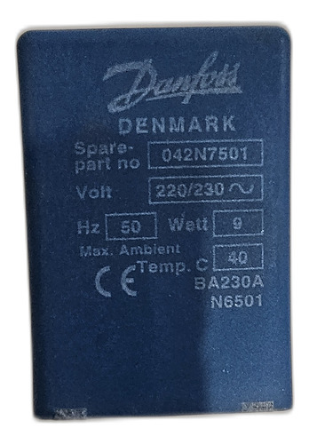 Bobina Solenoide Danfoss O42n7501