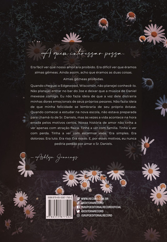 Sr. Daniels, De Cherry, Brittainy. Editorial Record, Capa Mole, Edição 11 Em Português, 2023