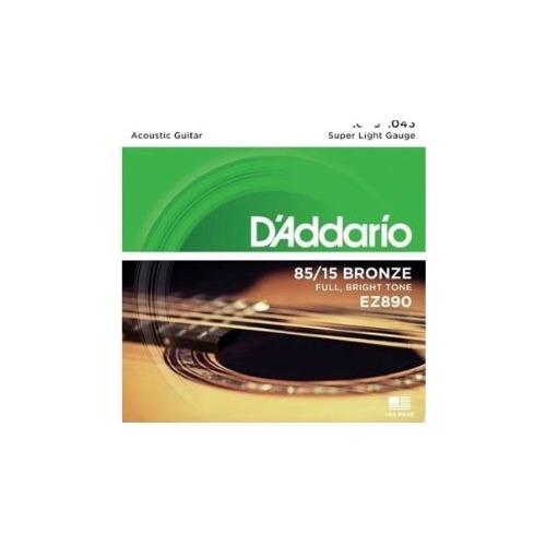 Encordado D'addario Guitarra Eléc/acustica Ez890 Cuerda 0.09