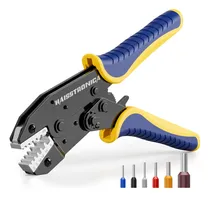 Comprar Prensa Crimpadora Trinquete Terminal Punta Hueca 24-8 Awg