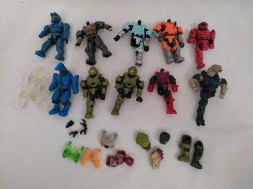 Lote Piezas Figuras Y Accesorios Halo Mega Bloks