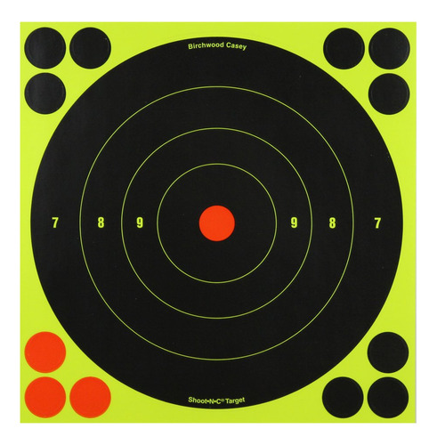 Birchwood Casey Shoot-n-c 8-inch Round Target (30 Sheet Pack