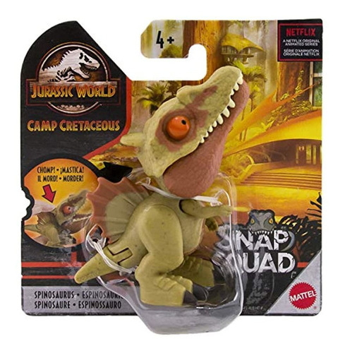 Jurassic World Camp Cretacico Snap Squad Spinosaurus Figura