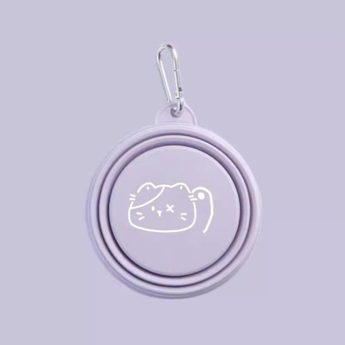 Cuenco Multiusos De Silicona Para Perros, 350 Ml, Plegable