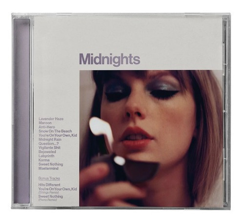 Taylor Swift Midnights Lavender Cd Nuevo Importado 2022&-.