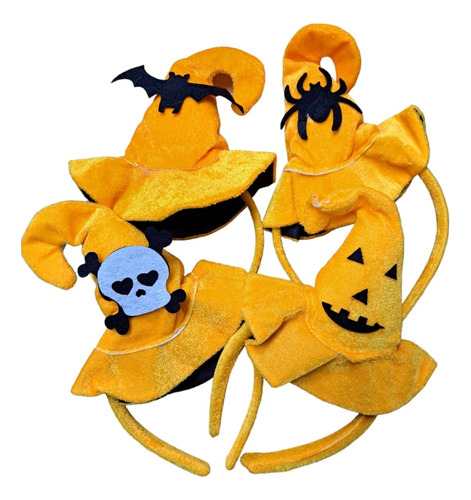 Vincha Gorro Bruja Halloween X 1 -cienfuegos-