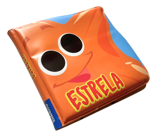 Livro Estrela Da Coleção Amiguinhos Do Mar - Livro De Banho Com Capa Em Formato Recorte, Editora Todolivro