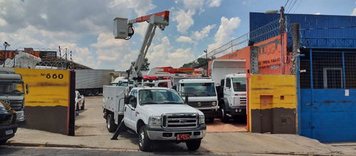 Ford F-4000 Modelo 2018 Com Cesto Aéreo Linha Viva
