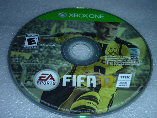 Fifa 17 Xbox One Original Usado Genial
