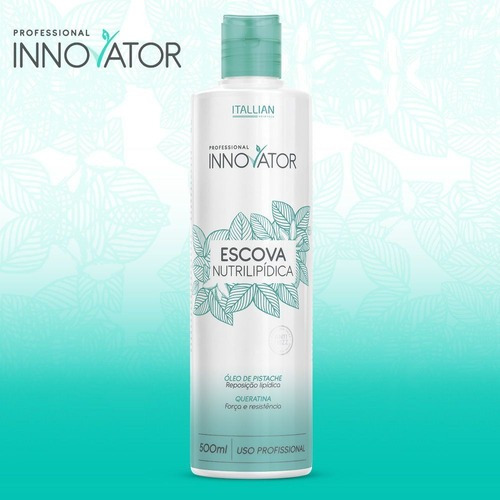Imagem 2 de 2 de Innovator Escova Nutrilipídica Itallian Hairtech 500ml