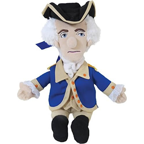 Muñeco De George Washington De 11 Pulgadas, Peluche Su...