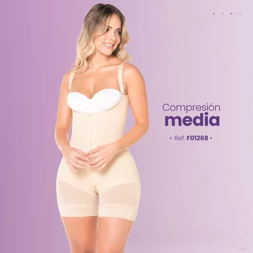 FAJA Prenda de compresión media post op lipo corta etapa 3 (S)