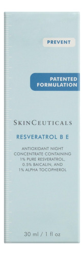 Antioxidante nocturno Resveratrol B E SkinCeuticals