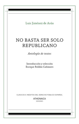 No Basta Ser Solo Republicano ( Libro Original )
