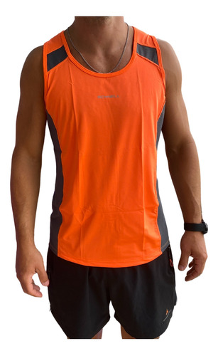 Musculosa Hombre Abierta Dry Fit Tech