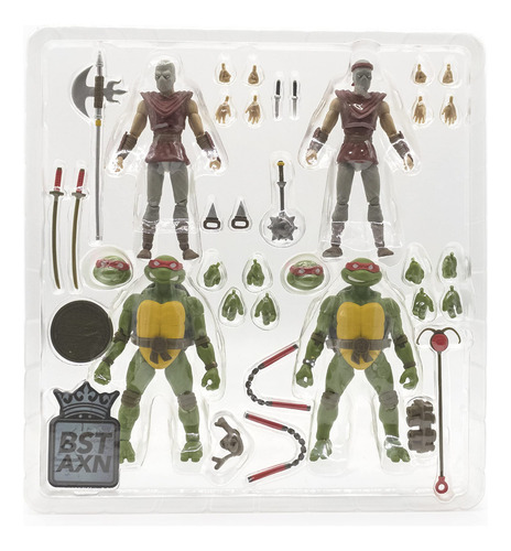 The Loyal Subjects Teenage Mutant Ninja Turtles Bst Axn Foo. Color Multicolor
