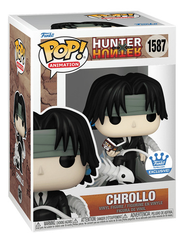 Funko Pop Chrollo Funko Shop Exclusive Hunter X Hunter 1587