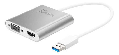 J5create Adaptador Usb 3.0 a Dual Vga Hdmi Multi-monitor Jua