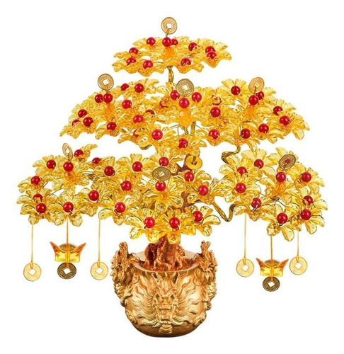 Money Tree Feng Shui Prosperity Statue F