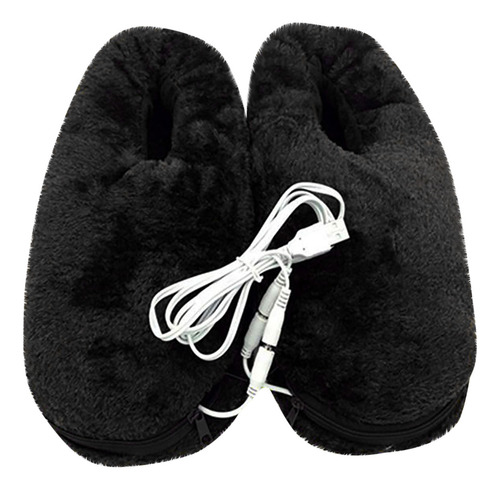 Pantuflas Térmicas Usb Fashion Con Calefacción Para Pies, In