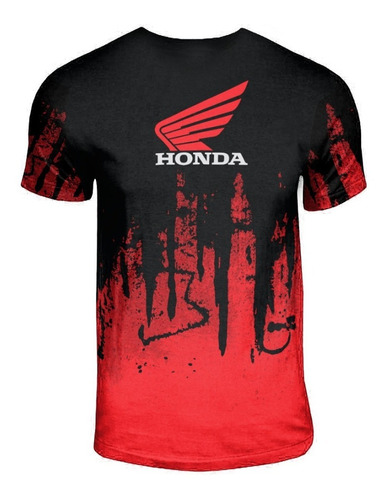 Remera Honda Sublimada Hombre Urbana 