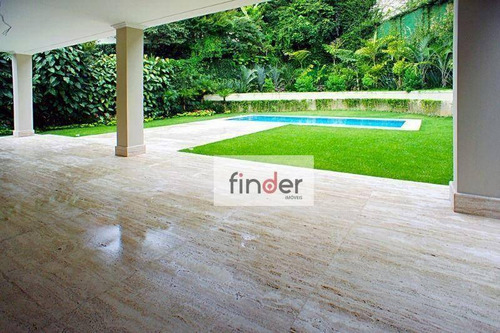 Imagem 5 de 25 de Casa Cidade Jardim, Projeto De Bi Crisóstomo, 840 M², 4 Suítes, Piscina, Área Gourmet, Jardim Com Paisagismo E Muito Espaço. Av. Amarilis - Ca0812