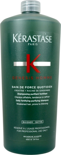 Kérastase Genesis Homme Force Quotidien - Shampoo 1000ml
