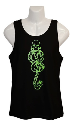 Polera Marca Tenebrosa - Glow In The Dark - Musculosa 