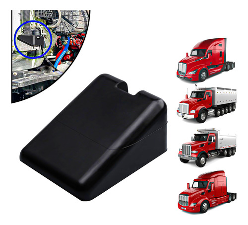 Hood Bumper Soporte Cofre Camion Para Peterbilt Kenworth