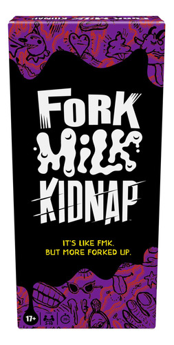 Juego De Fiesta Hasbro Gaming Fork Milk Kidnap Adults 17+ 3-