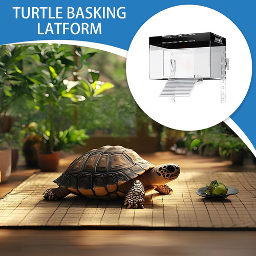 Turtle Basking Tank Supper Basking Dock Over Tank Pet Turtle