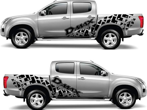 Adhesivo Chevrolet D-max Huellas