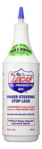 Lucas Oil Sellador De Fugas Dirección Asistida 1/4 Galon Usa