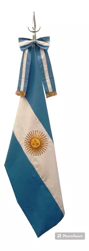 Bandera Argentina 45 x 72cm con sol Emblemas Argentinos
