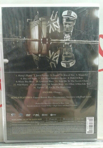 Imagen 2 de 2 de Hugh Laurie - Live On The Queen Mary Dvd Lacuevamusical