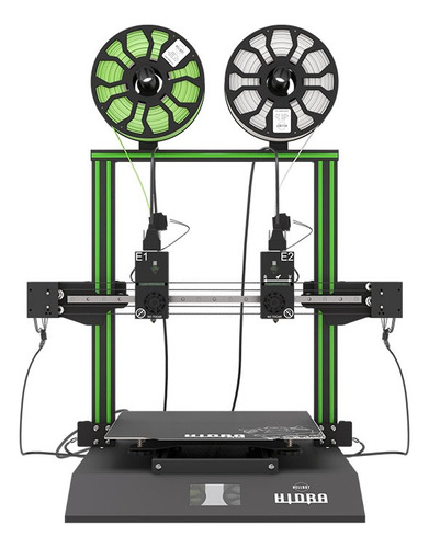 Impresora 3d Hellbot Hidra Plus 300 Doble Extrusor Kit Fdm