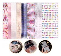 Comprar 12 Planchas Strass Gemas Autoadhesiva Cara Cuerpo Multiuso