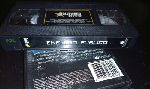 Enemigo Público!! En Vhs Clásico Original!! (Usado)