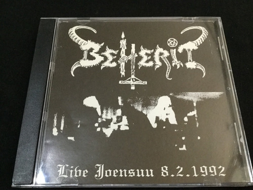 Beherit Live Joensuu 1992 Cd A4