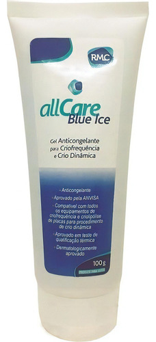  Gel Anticongelante Crio Frequencia Allcare Blue Ice 100g Rmc