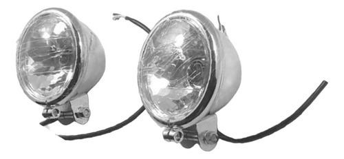 Faros Auxiliares Cromado Um Renegade 200 Original Um