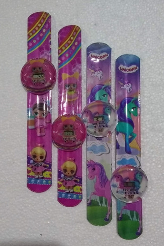 Pulsera Regleta Sorpresa Infantil Lol-paw Patrol-unicornio