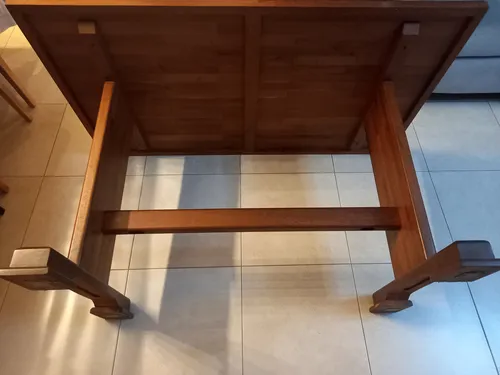 Mesa De Algarrobo 1.40 X 0.80mts Mader-vent (Usado)