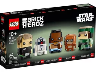 Lego Brickheadz Star Wars Héroes Batalla De Endor 40623 Cantidad De Piezas 549