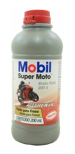 Liquido De Frenos Motos Mobil Dot 4 200cc