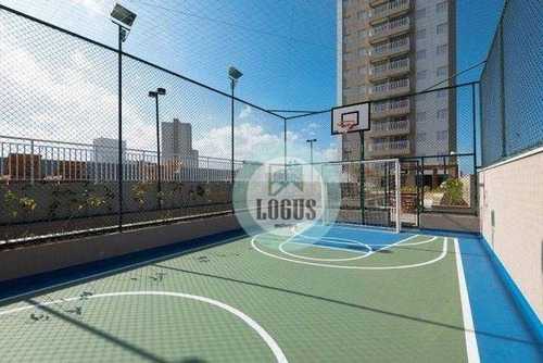 Imagem 22 de 30 de Apartamento Com 2 Dormitórios Sendo 1 Suíte À Venda, 54 M² Por R$ 350.000 - Condomínio Mais Casa Branca - Casa Branca - Santo André/sp - Ap1882