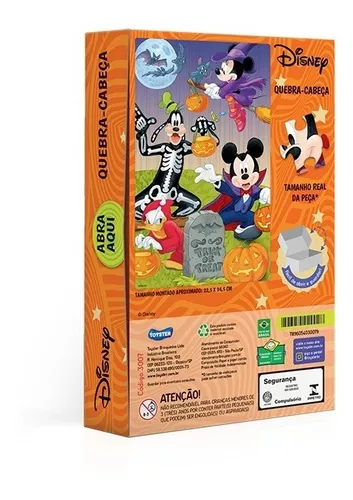 Quebra-Cabeça - Disney - Mickey and Friends - 500 Peças - Toyster