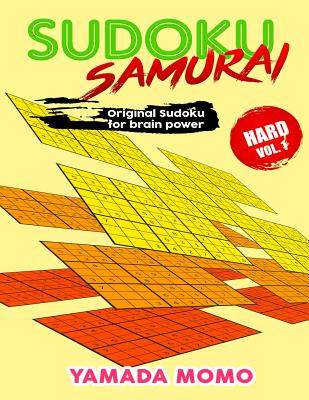 Libro Sudoku Samurai Hard: Original Sudoku For Brain Powe...