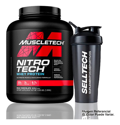 Proteína Muscletech Nitro Tech Performance 4 Lb Vainilla