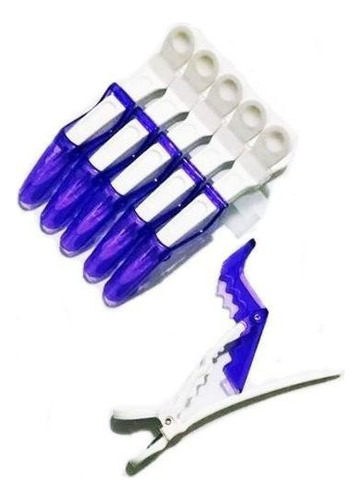 Presilha Jacaré Crocodilo Para Corte De Cabelo Prof - 10 Un